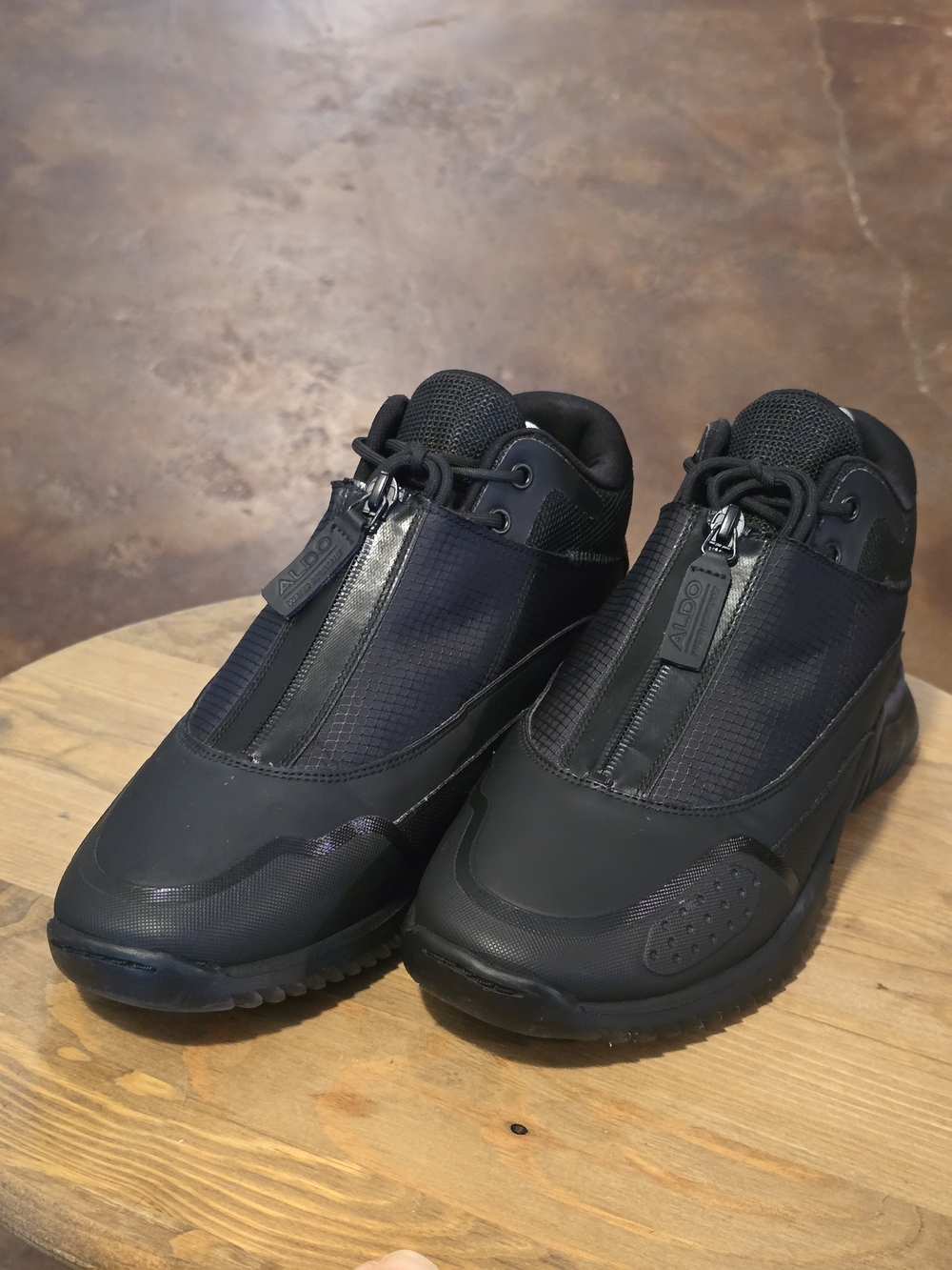 Aldo Gurdis Athletic Running Trainers Black Sneakers Men’s Size 9.5